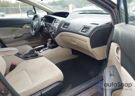 2013 Honda Civic Lx из США, поврежденный, VIN 2HGFB2F50DH542110